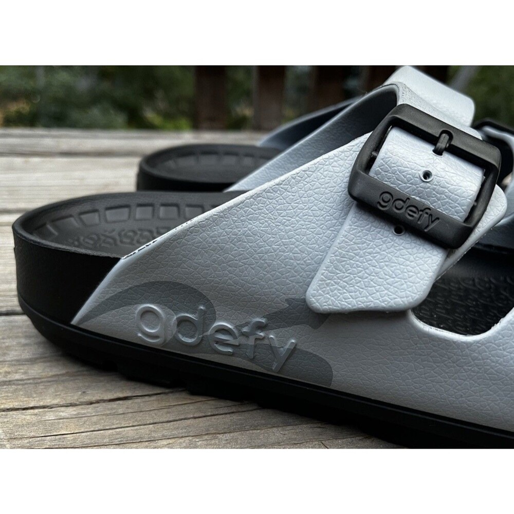 Gdefy UpBov Verso Cloud Unisex Women's 11 Men's 9 Double Strap Slide Sandals - Picture 3 of 15